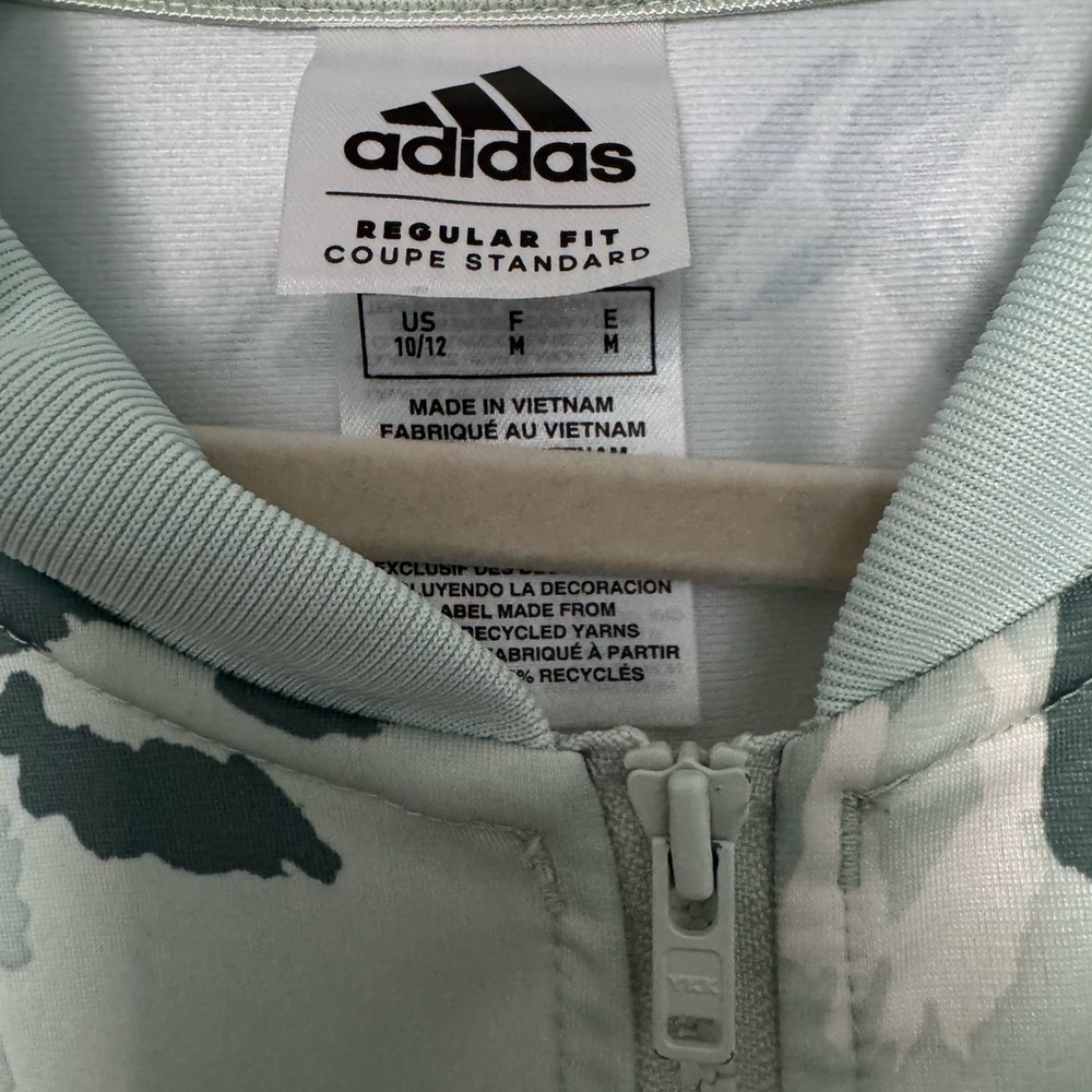 ✨2/$18✨- Adidas Floral Track Jacket - Picture 2 of 2